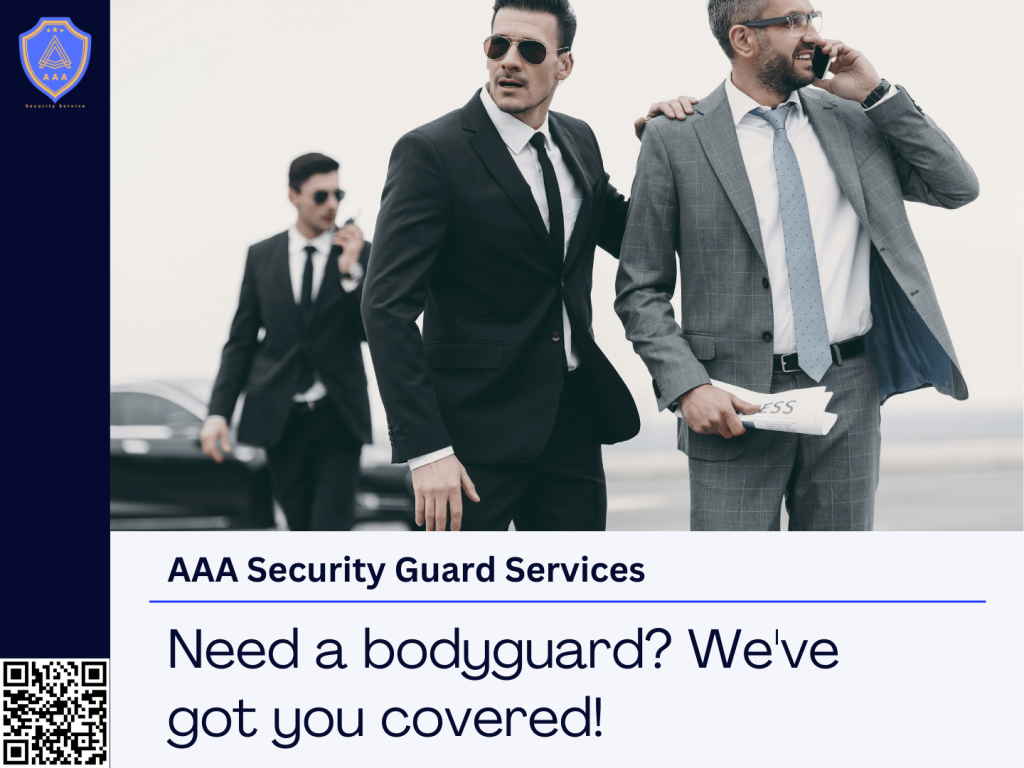 Need a bodyguard? We've got you covered!