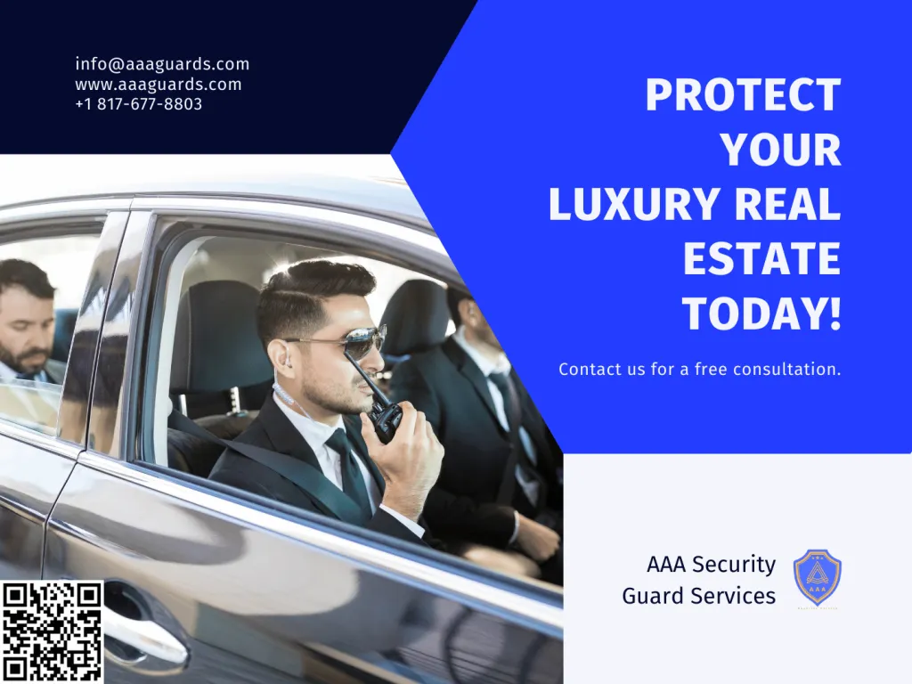 Luxury Real Estate Armed Security Company AAA Security Guards San Antonio