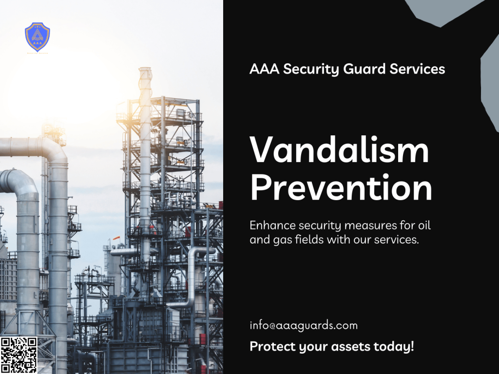 Oil and Gas Field Security: Preventing Vandalism