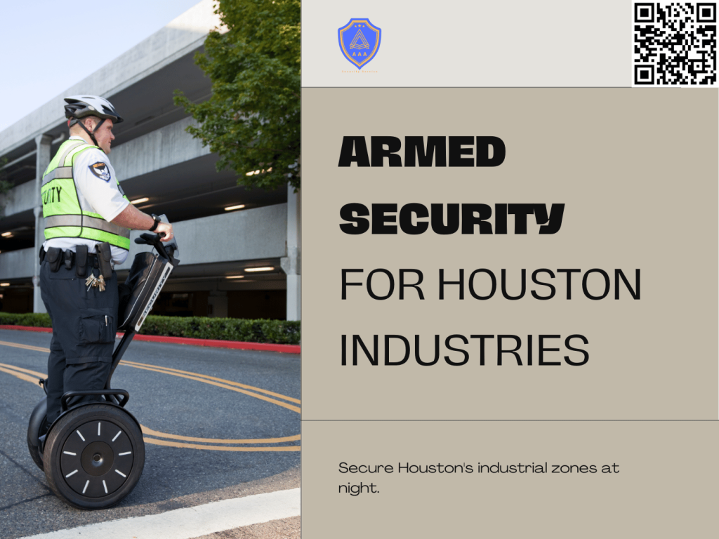 Armed Security for Protecting Houston’s Industrial Zones at Night