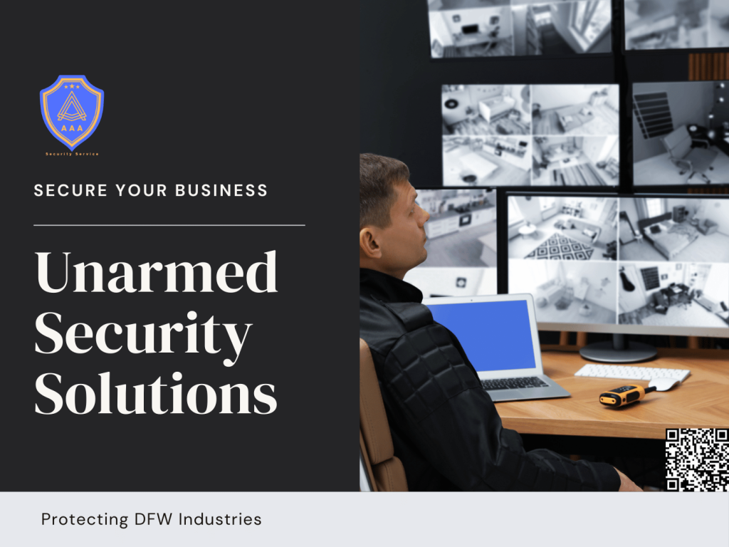 Effective Use of Unarmed Security for DFW Industrial Zones