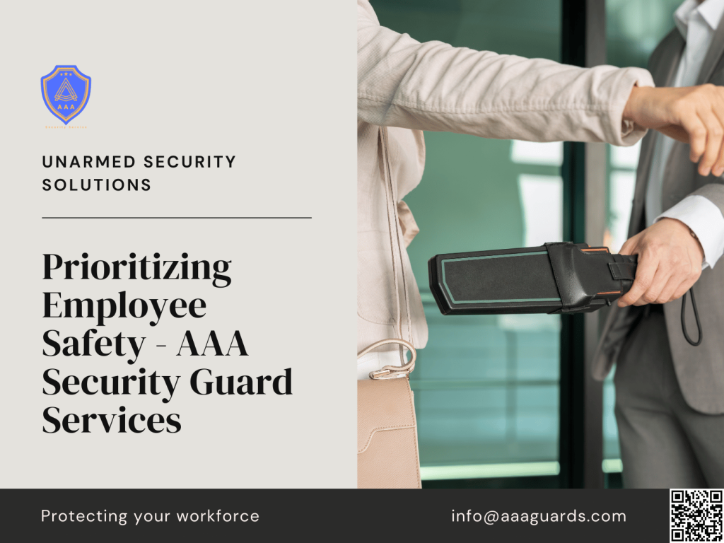 Ensuring Employee Safety with Unarmed Security in DFW's Manufacturing Sector