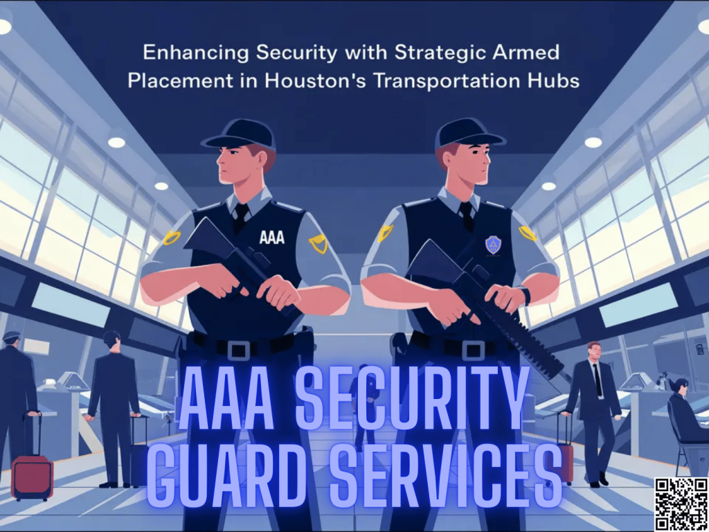 Transportation safety armed guard strategy – AAA Guards – Houston, Dallas