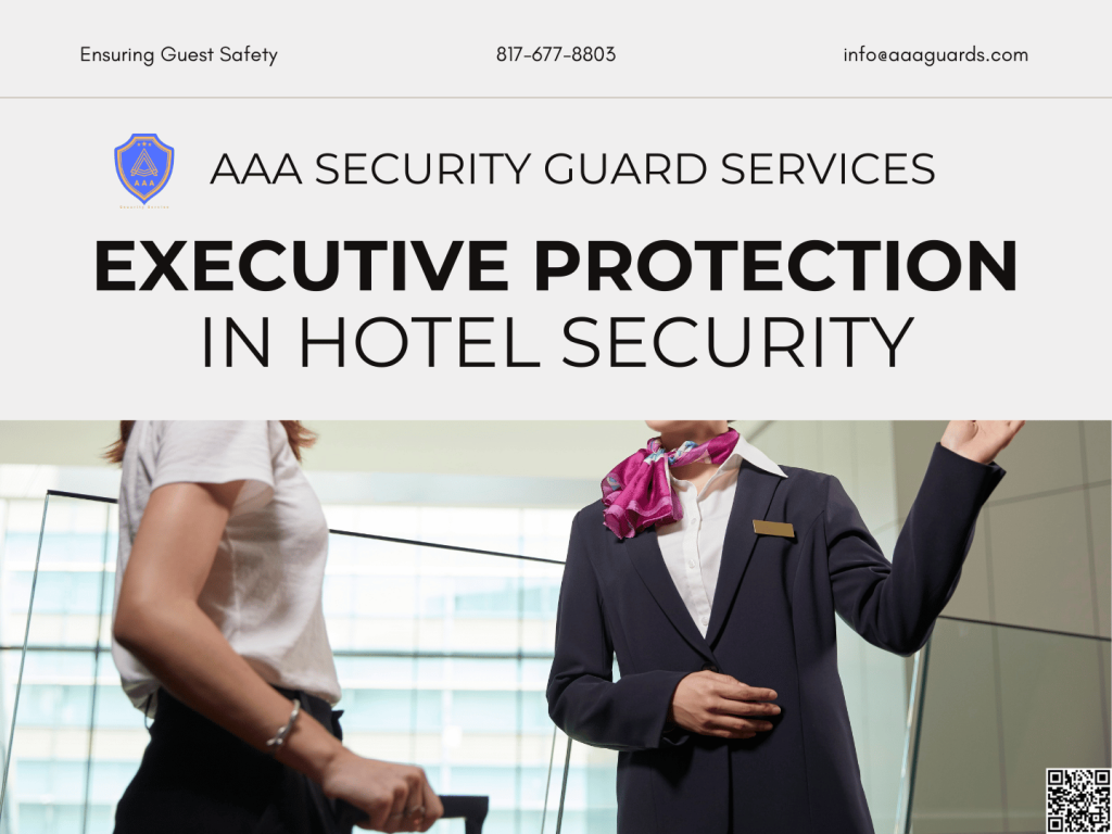Hotel executive security services in Texas