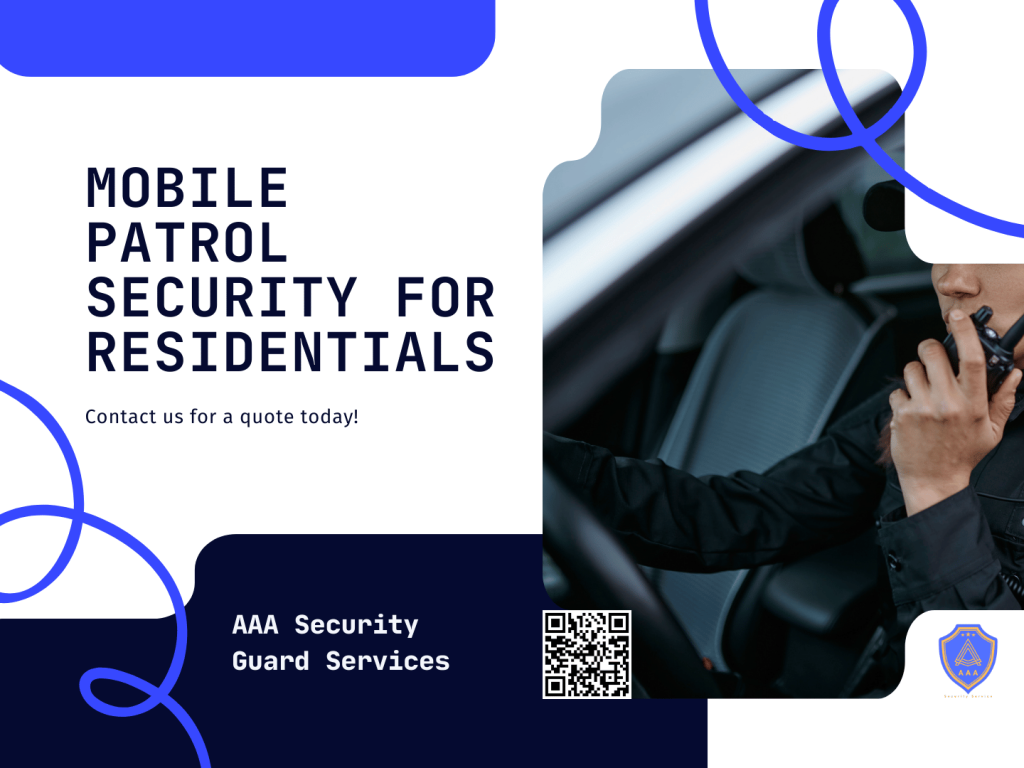 Mobile patrol security services for communities in Dallas
