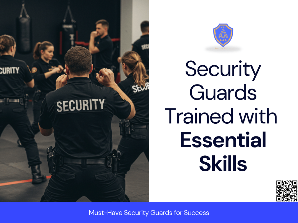 Must-have security guard skills and training in Texas