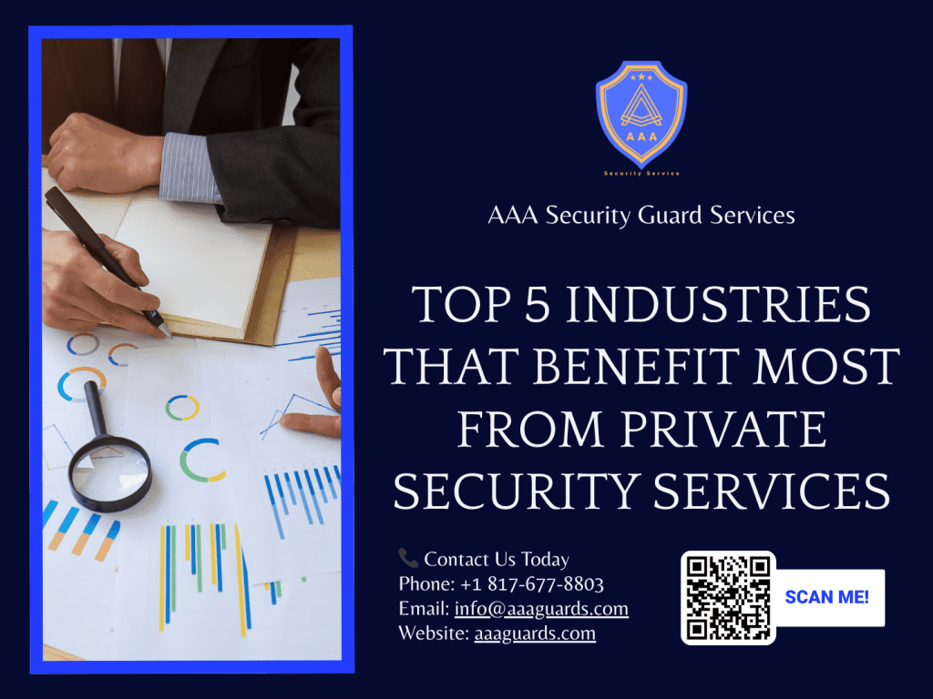 Top 5 Industries That Benefit Most from Private Security Services