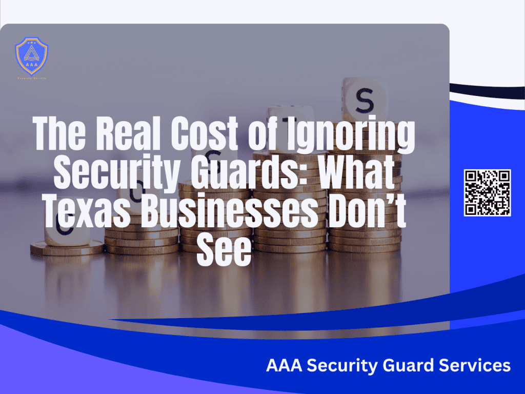 Texas businesses preventing financial loss with security