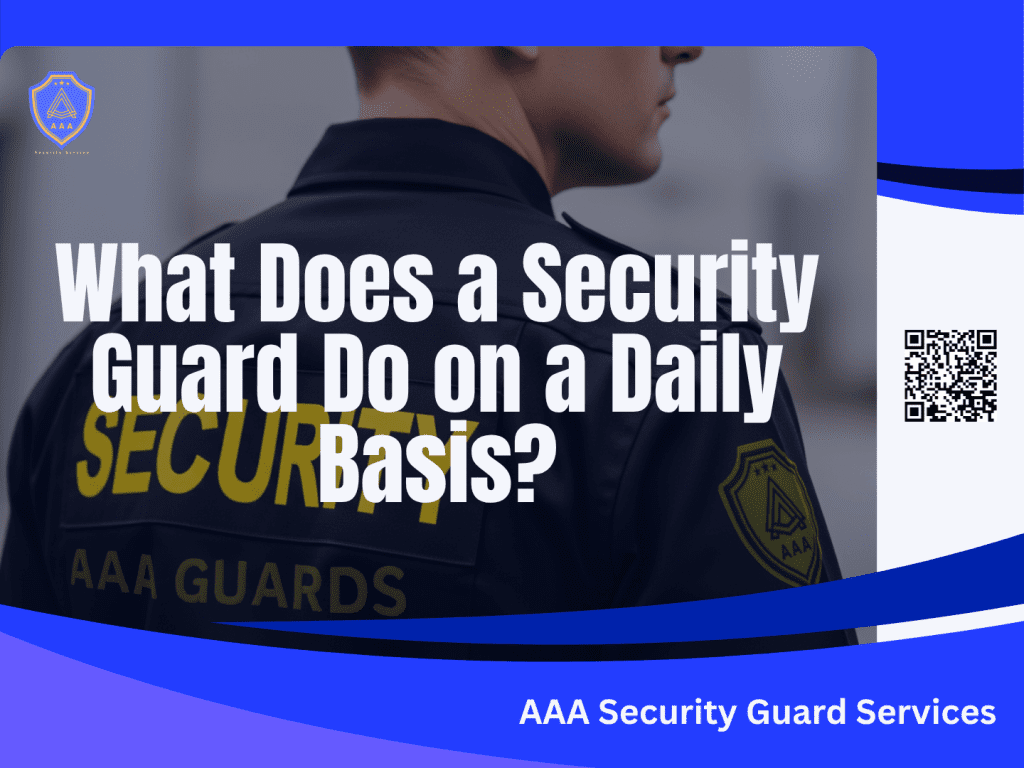Daily routines and duties of security guards in Texas