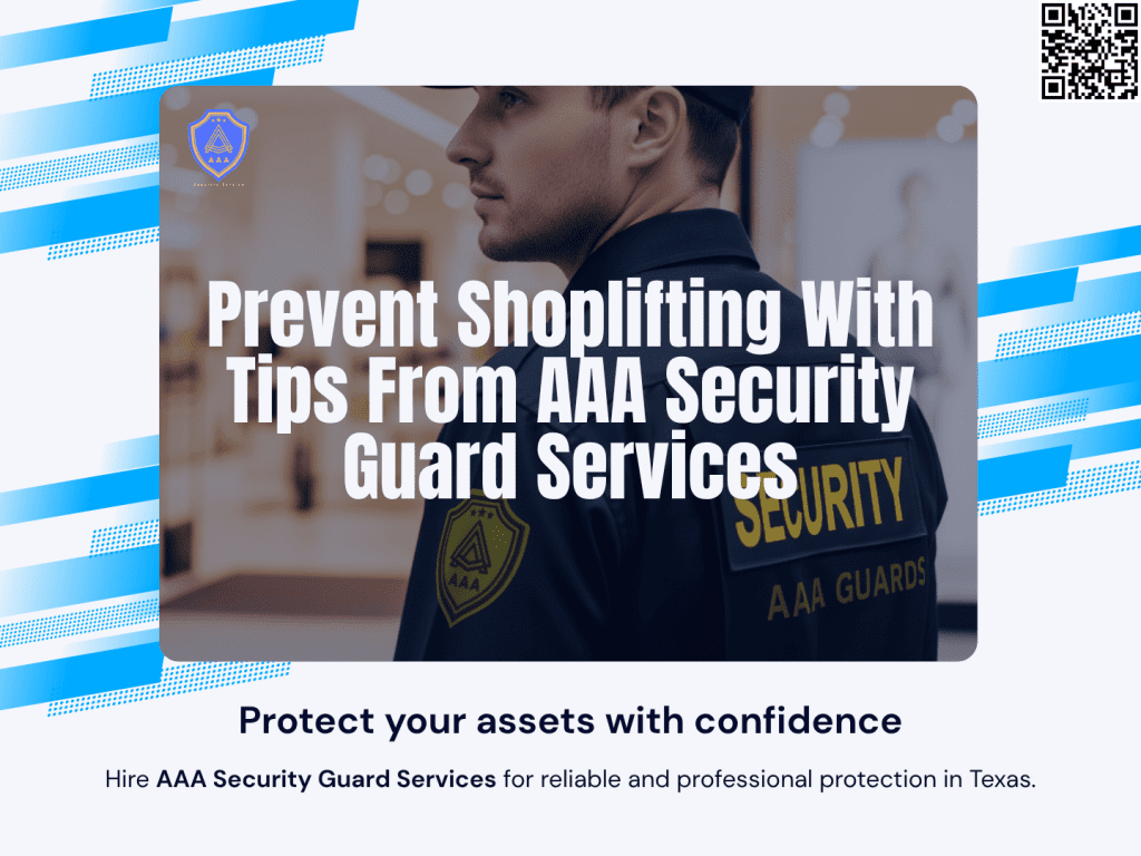 Preventing shoplifting with security guards in Texas stores