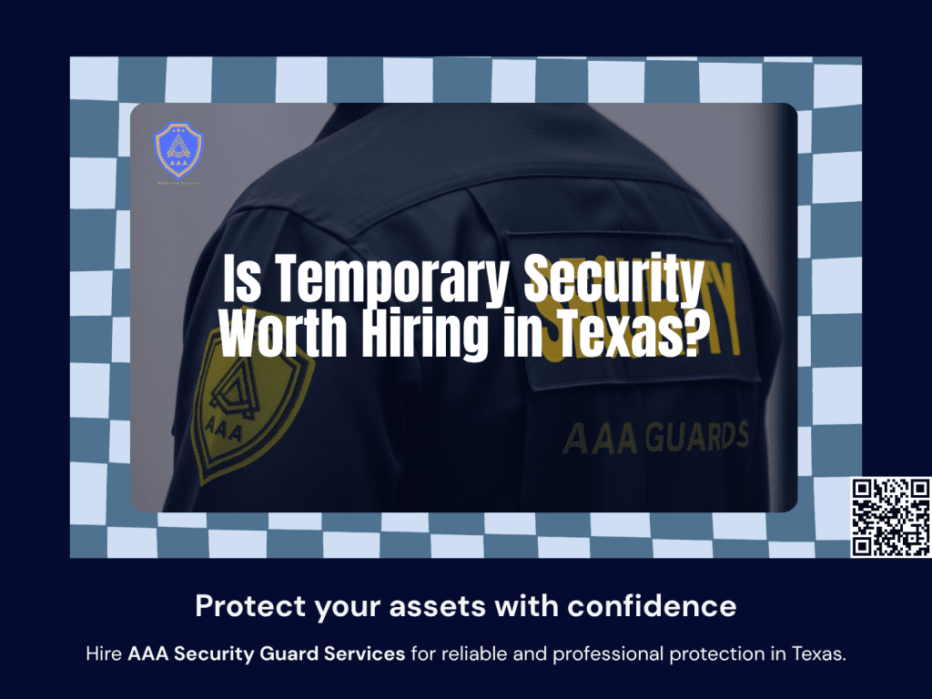 Fire watch security guard duties and responsibilities in Texas