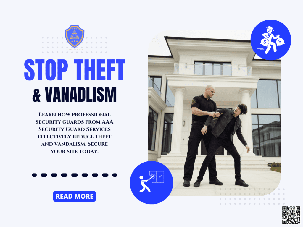 Security guards preventing theft at Texas businesses