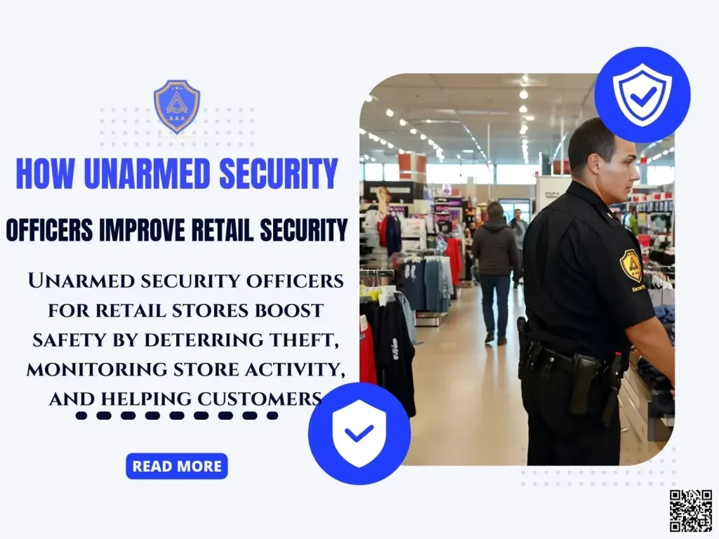 How Unarmed Security Officers Improve Retail Security