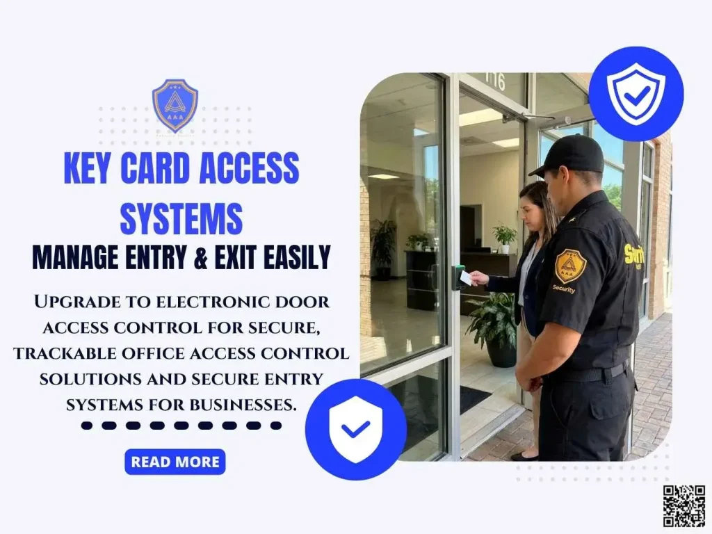 Key Card Access Systems in Texas - aaa security guards