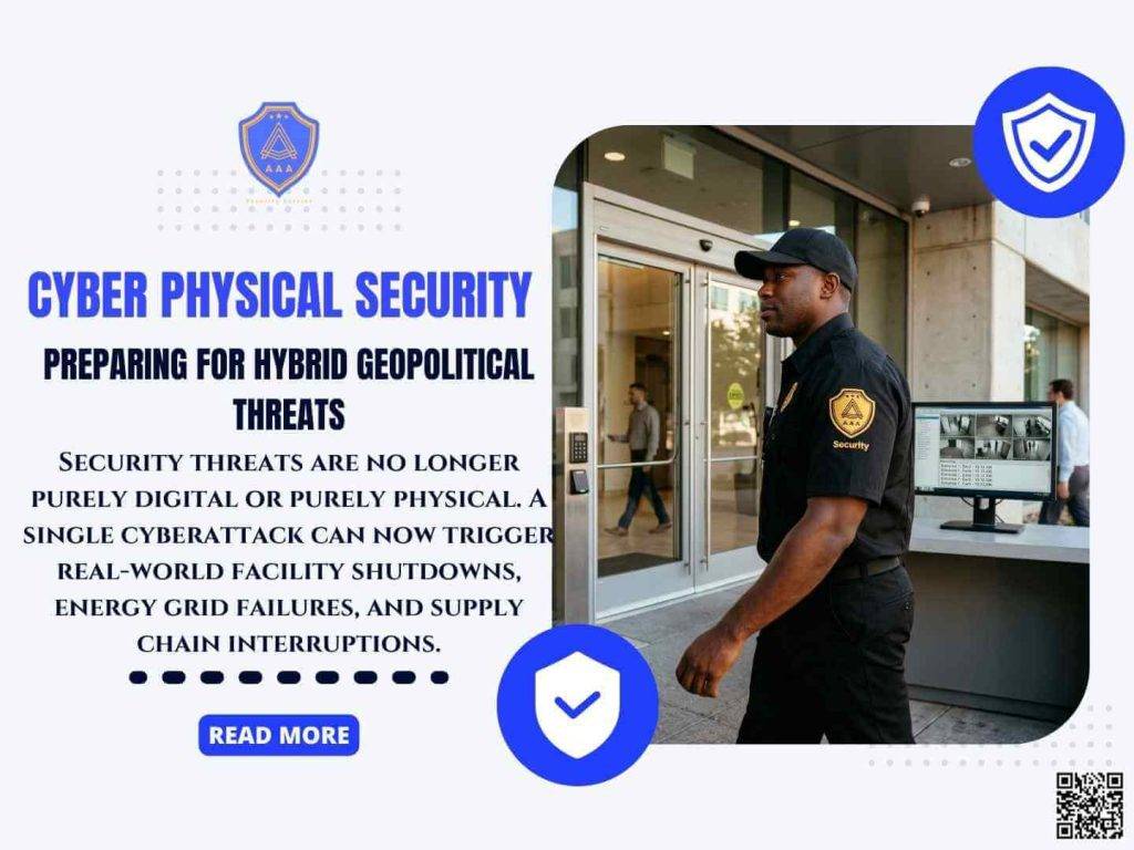 Cyber physical security protecting facilities in Dallas and Houston Texas – AAA Security Guards Company