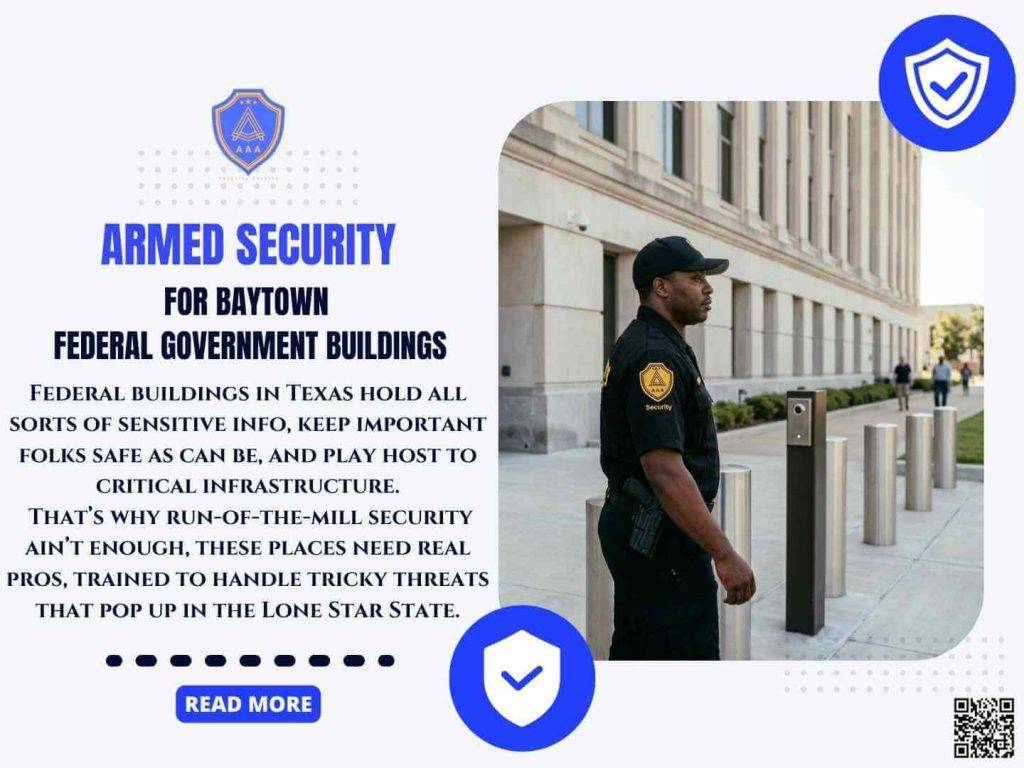 Armed Security for Baytown Federal Government Buildings