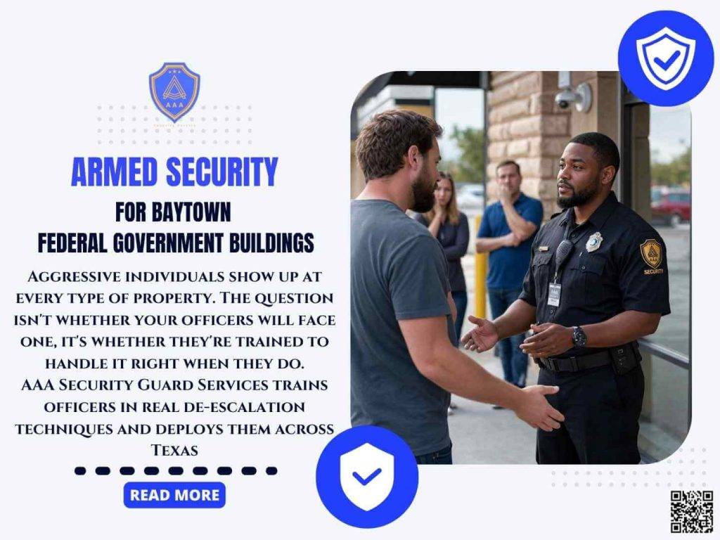 How Security Officers Handle Aggressive Individuals