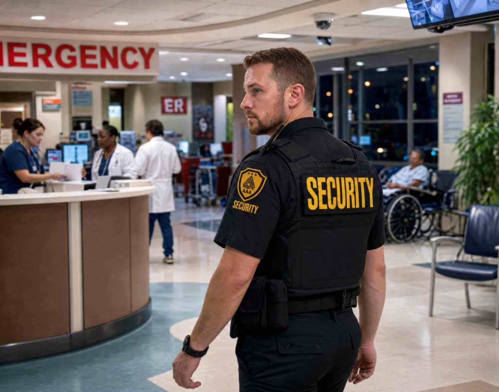 24/7 Hospital Security Coverage When Round-the-Clock Guards Are Needed