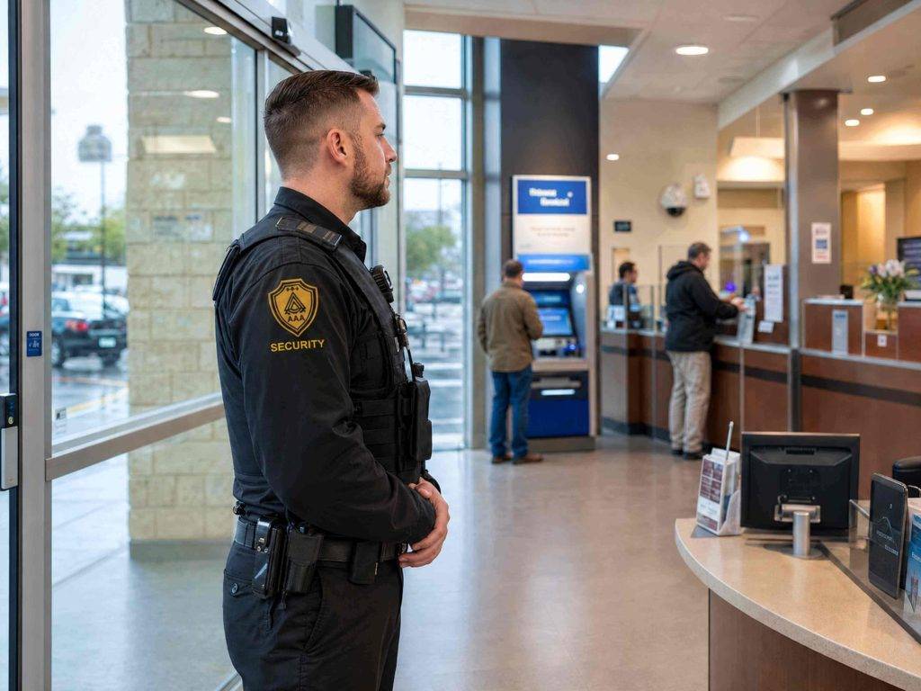 Armed Security Guards for Banks, Credit Unions, and Financial Offices
