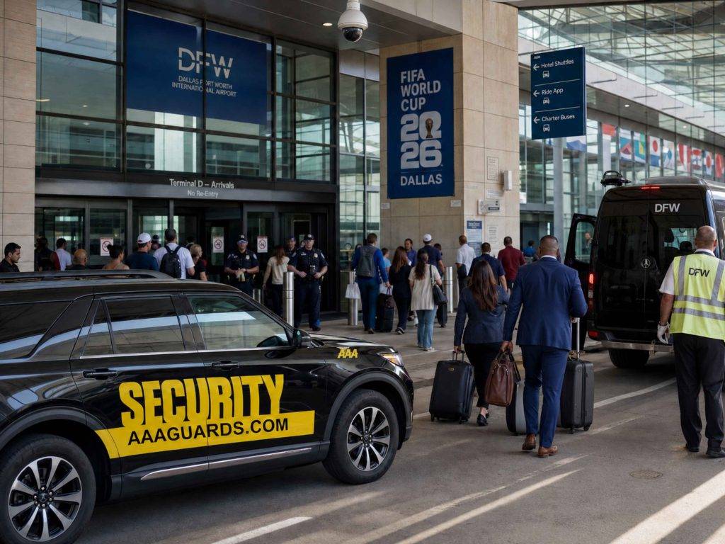 DFW Airport Security During FIFA World Cup 2026