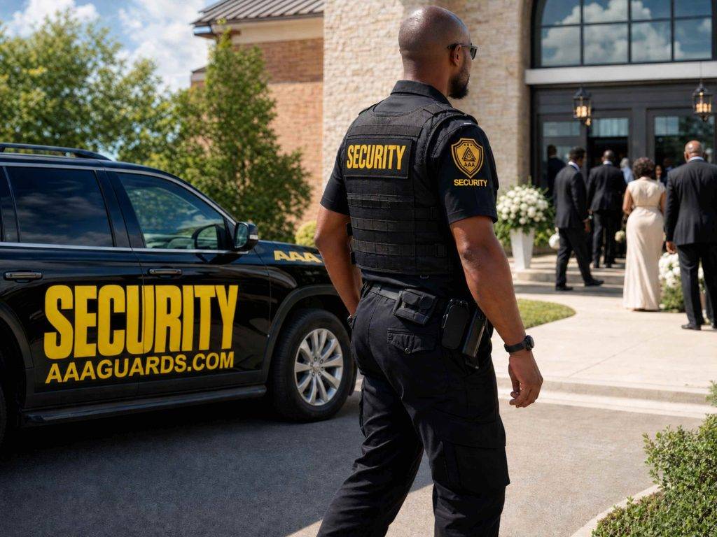 Security for Church Special Events Weddings, Funerals, Holiday Services and Conferences