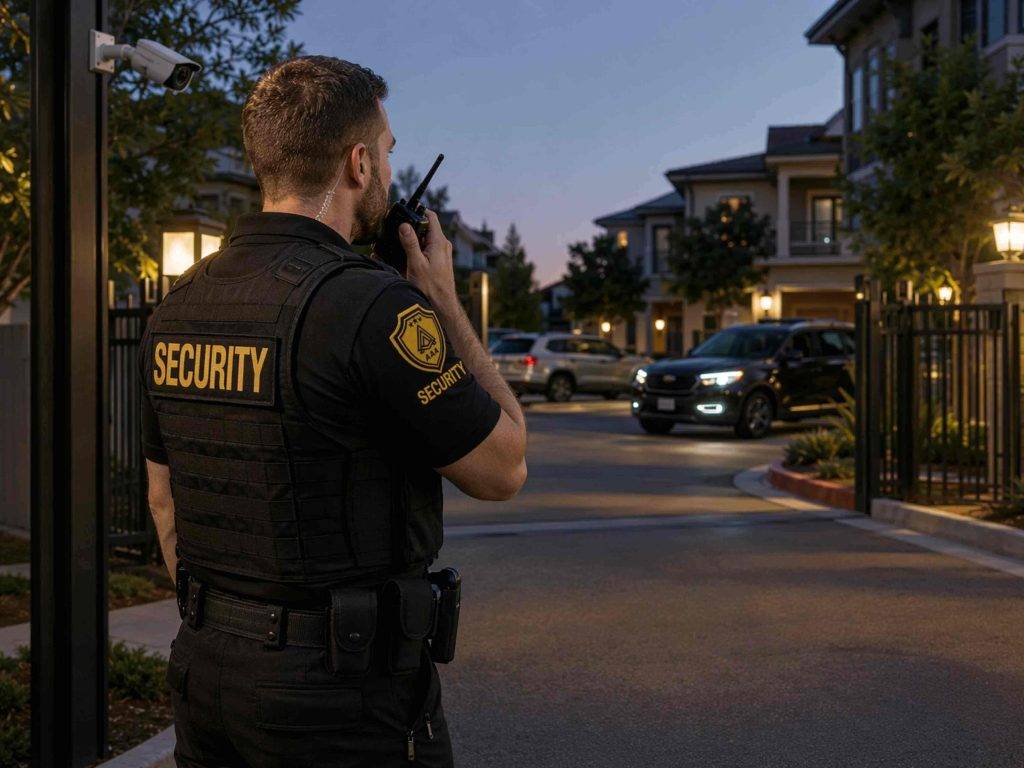 Residential Security Guards Close the Gap When Cameras Record but Nobody Responds