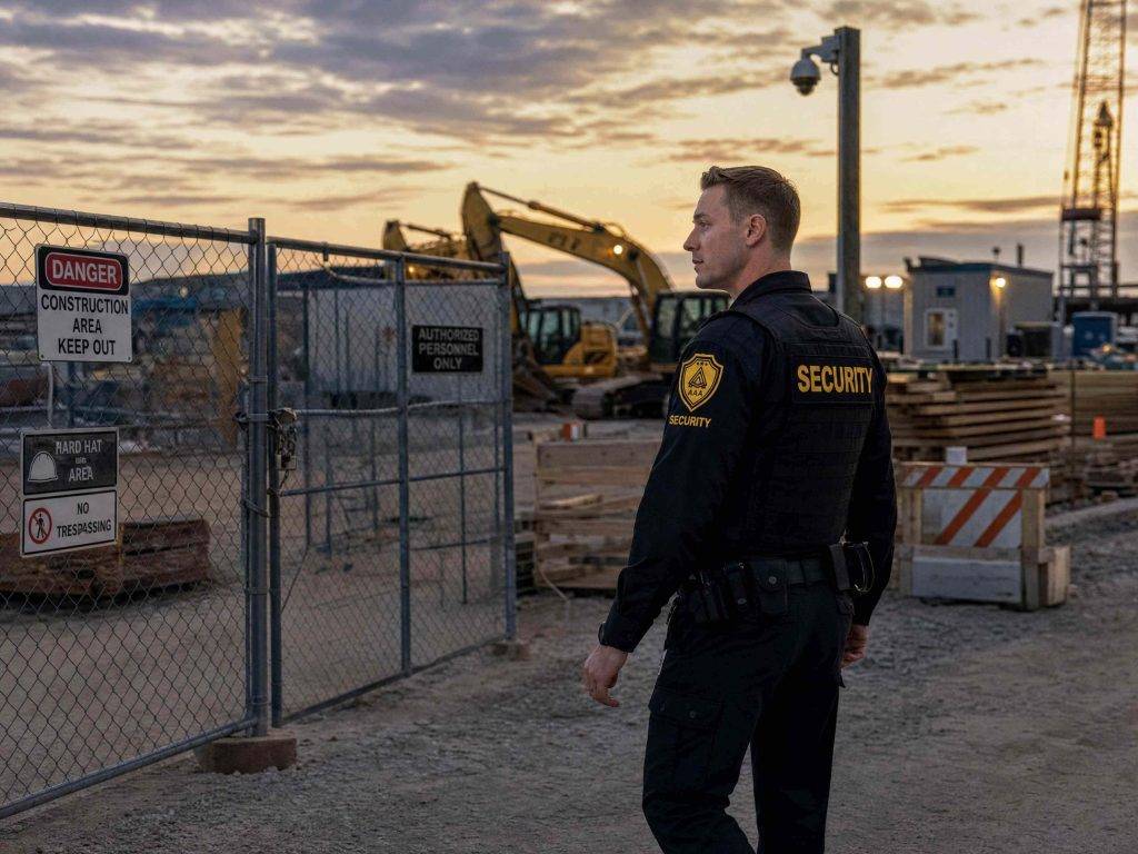 Temporary Construction Site Security During Long Weekends